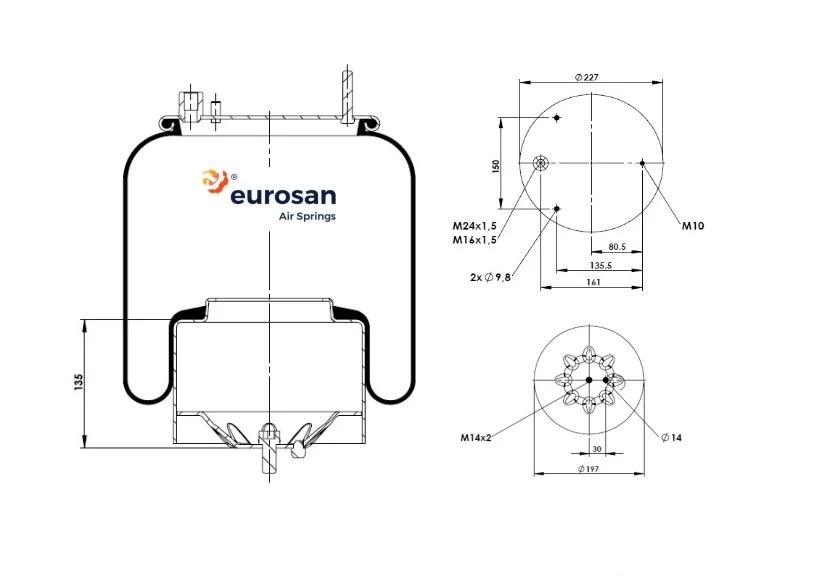 Coussin d'air VOLVO EUROSAN