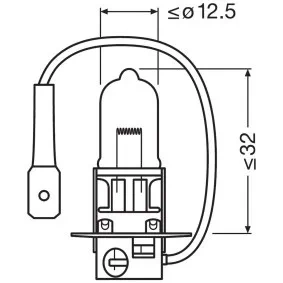 OSRAM ORIGINAL LINE 64156 Ampoule, projecteur longue portée  | Qualité Allemande pour Véhicules Utilitaires au Maroc/France